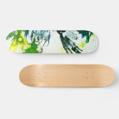 Polychromosoom #2B door Michael Moffa Persoonlijk Skateboard (Horizontaal)