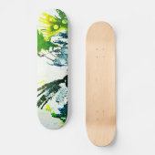 Polychromosoom #2B door Michael Moffa Persoonlijk Skateboard (Voorkant)