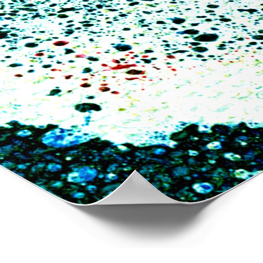 Polychromosoom #2B door Michael Moffa Poster (Hoek)