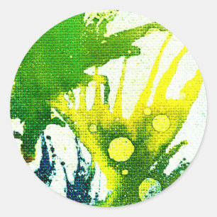 Polychromosoom #2B door Michael Moffa Ronde Sticker