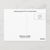 Polychromosoom #2C door Michael Moffa Briefkaart (Achterkant)