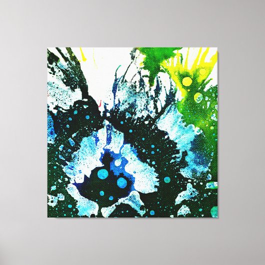 Polychromosoom #2C door Michael Moffa Canvas Afdruk (Voorkant)