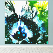 Polychromosoom #2C door Michael Moffa Canvas Afdruk (Insitu (Houten vloer))