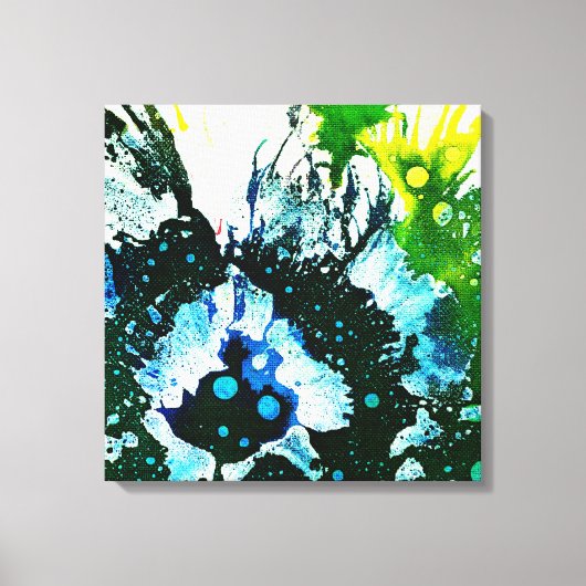 Polychromosoom #2C door Michael Moffa Canvas Afdruk (Voorkant)