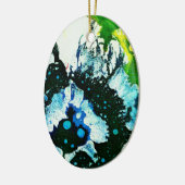 Polychromosoom #2C door Michael Moffa Keramisch Ornament (Links)