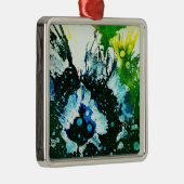 Polychromosoom #2C door Michael Moffa Metalen Ornament (Rechts)