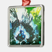 Polychromosoom #2C door Michael Moffa Metalen Ornament (Links)