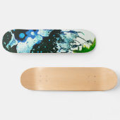 Polychromosoom #2C door Michael Moffa Persoonlijk Skateboard (Horizontaal)
