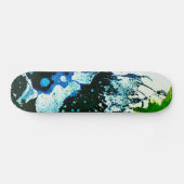 Polychromosoom #2C door Michael Moffa Persoonlijk Skateboard (Horizontaal)