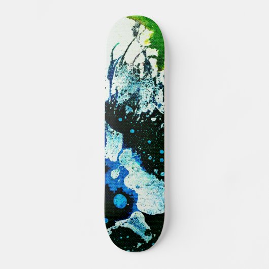 Polychromosoom #2C door Michael Moffa Persoonlijk Skateboard (Voorkant)