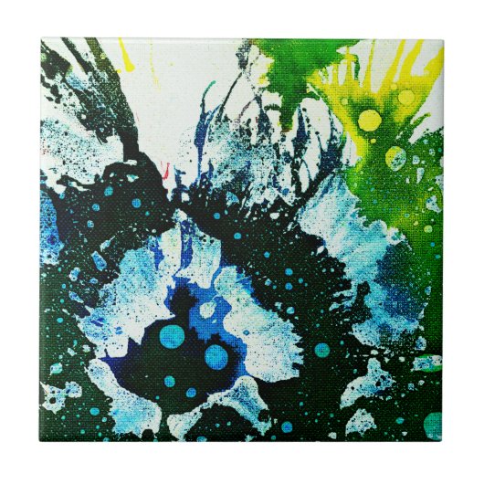 Polychromosoom #2C door Michael Moffa Tegeltje (Voorkant)