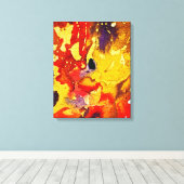 Polychromosoom #3 van Michael Moffa Canvas Afdruk (Insitu (Houten vloer))