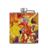 Polychromosoom #3 van Michael Moffa Heupfles (Achterkant)