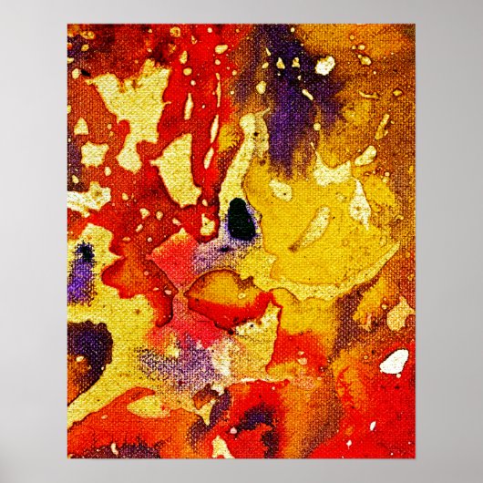 Polychromosoom #3 van Michael Moffa Poster (Voorkant)