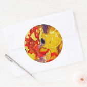 Polychromosoom #3 van Michael Moffa Ronde Sticker (Envelop)