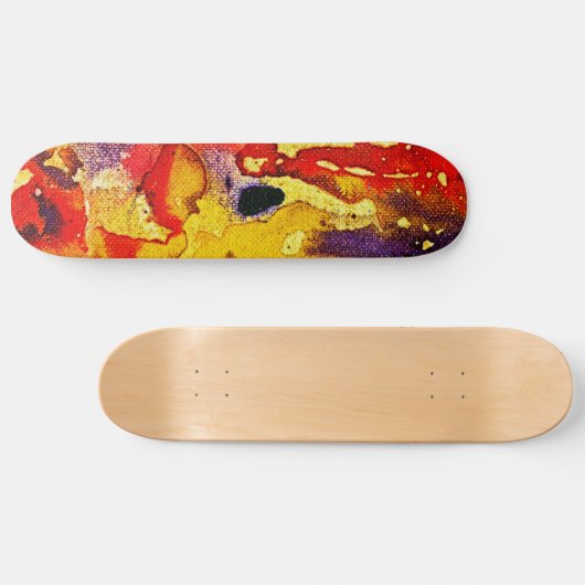 Polychromosoom #3 van Michael Moffa Skateboard (Horizontaal)