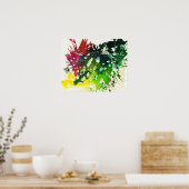 Polychromosoom #4 van Michael Moffa Poster (Keuken)