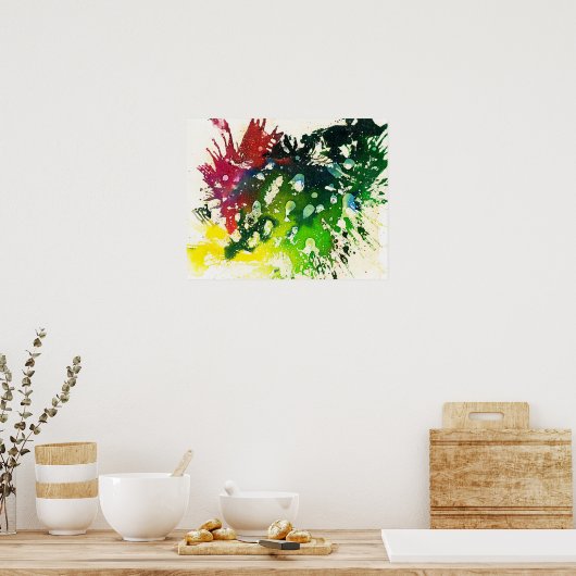 Polychromosoom #4 van Michael Moffa Poster (Keuken)