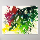 Polychromosoom #4 van Michael Moffa Poster (Voorkant)