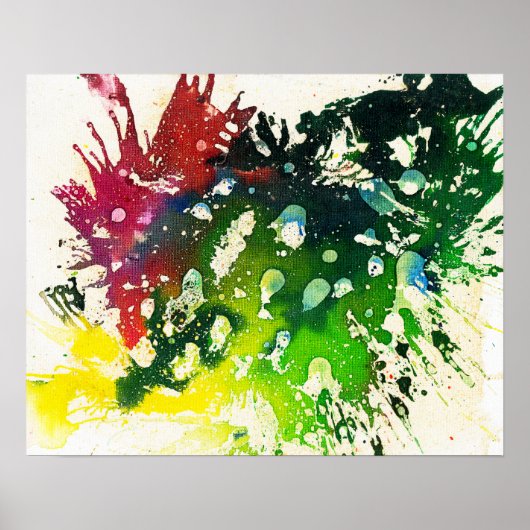 Polychromosoom #4 van Michael Moffa Poster (Voorkant)