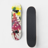 Polychromosoom #4 van Michael Moffa Skateboard (Voorkant)