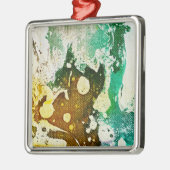 Polychromosoom #5 door Michael Moffa Metalen Ornament (Links)