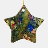 Polychromosoom #6 van Michael Moffa Keramisch Ornament (Voorkant)