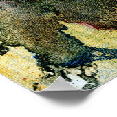 Polychromosoom #6 van Michael Moffa Poster (Hoek)