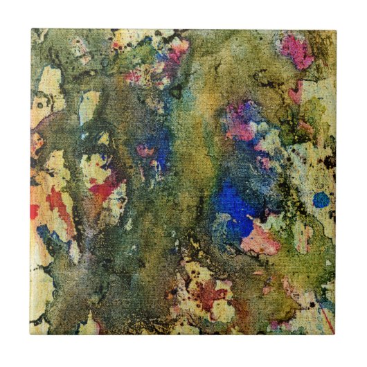 Polychromosoom #6 van Michael Moffa Tegeltje (Voorkant)