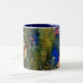 Polychromosoom #6 van Michael Moffa Tweekleurige Koffiemok (Center)