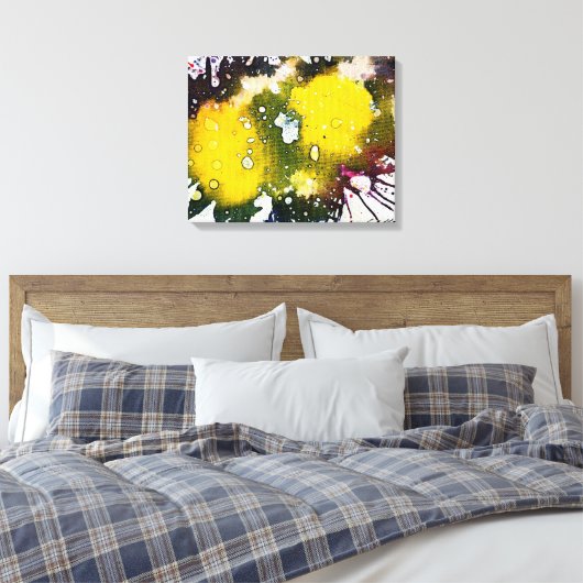 Polychromosoom #7 van Michael Moffa Canvas Afdruk (Insitu (Slaapkamer))