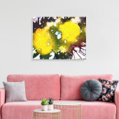 Polychromosoom #7 van Michael Moffa Canvas Afdruk (Insitu (Woonkamer))