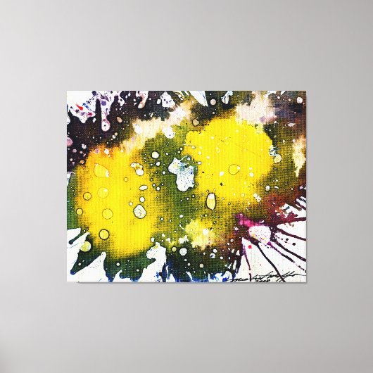 Polychromosoom #7 van Michael Moffa Canvas Afdruk (Voorkant)