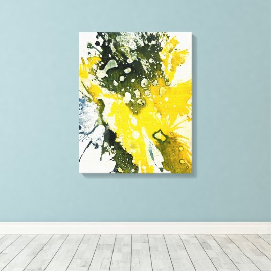 Polychromosoom #8 van Michael Moffa Canvas Afdruk (Insitu (Houten vloer))