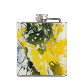 Polychromosoom #8 van Michael Moffa Heupfles (Achterkant)