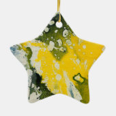 Polychromosoom #8 van Michael Moffa Keramisch Ornament (Achterkant)