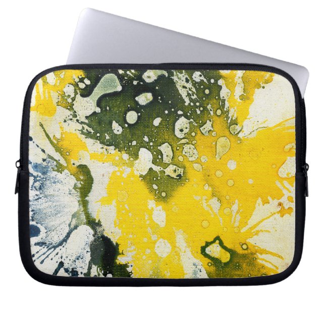 Polychromosoom #8 van Michael Moffa Laptop Sleeve (Voorkant)