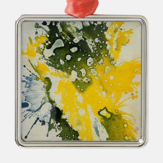 Polychromosoom #8 van Michael Moffa Metalen Ornament (Voorkant)