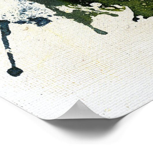 Polychromosoom #8 van Michael Moffa Poster (Hoek)