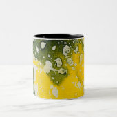 Polychromosoom #8 van Michael Moffa Tweekleurige Koffiemok (Center)