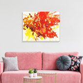 Polychromosoom #9 van Michael Moffa Canvas Afdruk (Insitu (Woonkamer))