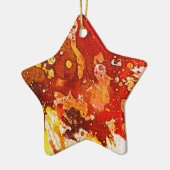 Polychromosoom #9 van Michael Moffa Keramisch Ornament (Links)