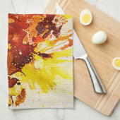 Polychromosoom #9 van Michael Moffa Theedoek (Quarter Fold)