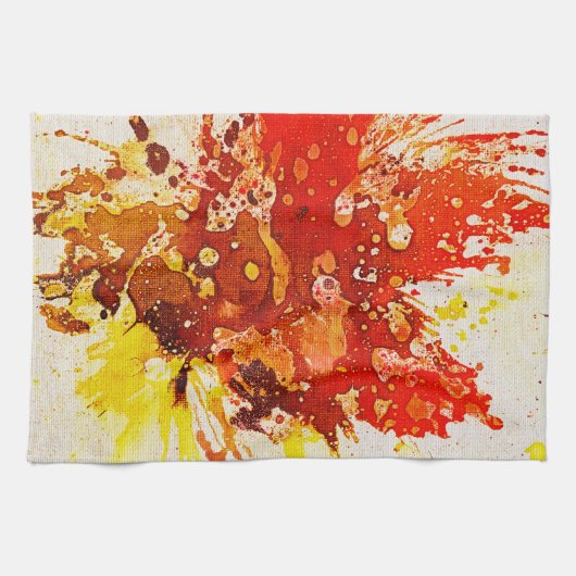 Polychromosoom #9 van Michael Moffa Theedoek (Horizontaal)