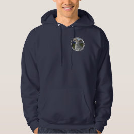 Polychroom Herdenkingscapuchon Navy Hoodie