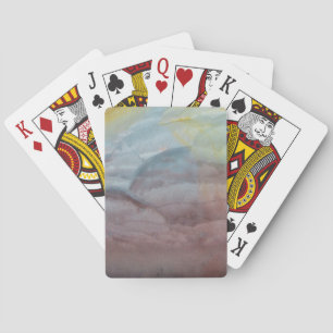 Polychroom Jaspis Pokerkaarten