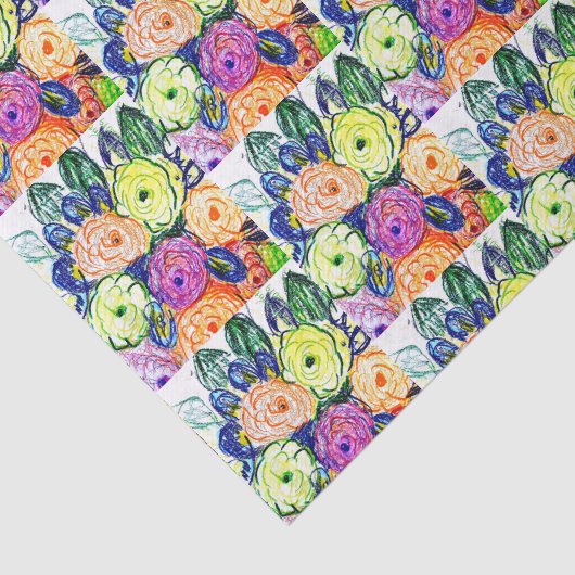 Polycromatiek Tissuepapier (Detail)