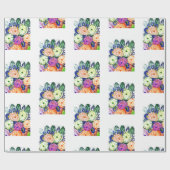 Polycromatisch inpakpapier (Vlak)