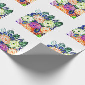 Polycromatisch inpakpapier (Hoek)