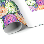 Polycromatisch inpakpapier (Rol Hoek)